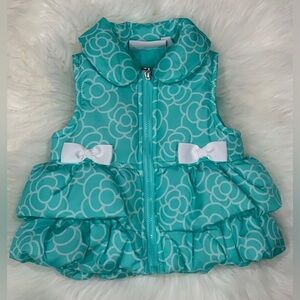 Kids Headquarters - Baby Flower bow Vest (Size 3-6m)